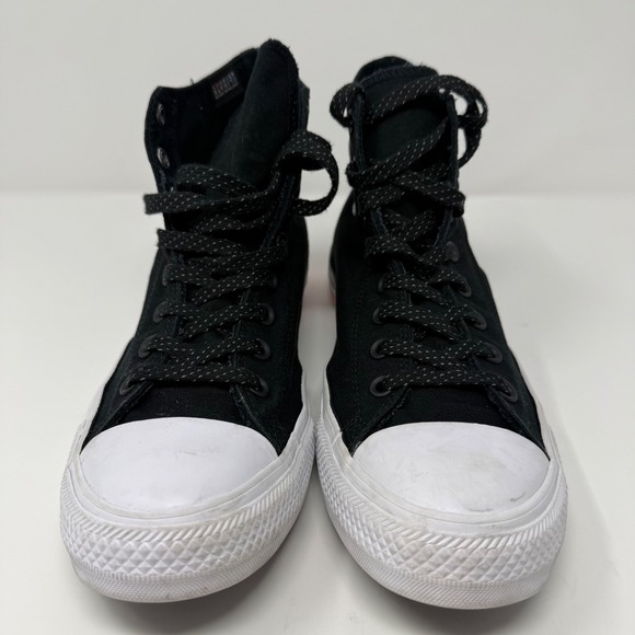 Converse Chuck Taylor All Star High Top Black Canvas Men's Shoes Size 10 - Picture 2 of 10